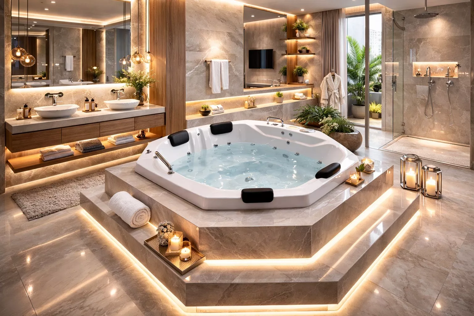 Spa Ofurô Luxo Ametista